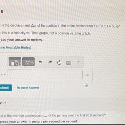 What is the displacement δx of the particle