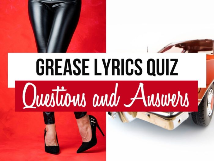 Grease trivia questions and answers