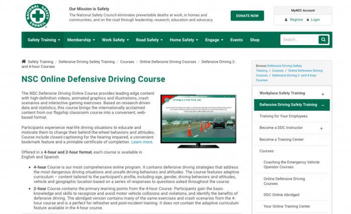 Defensive driving course answers 2023