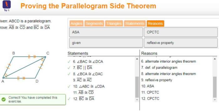 Read the proof given ab de