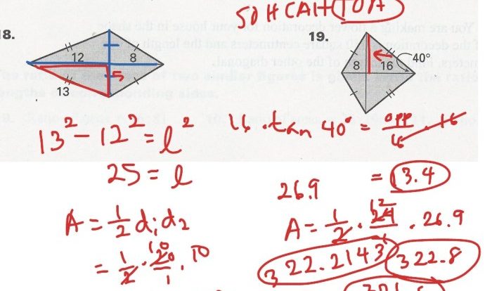 Kites and trapezoids worksheet answer key