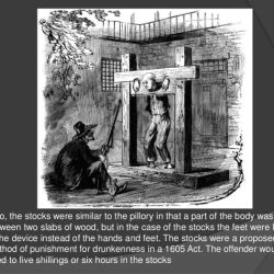 Punishments in the elizabethan era